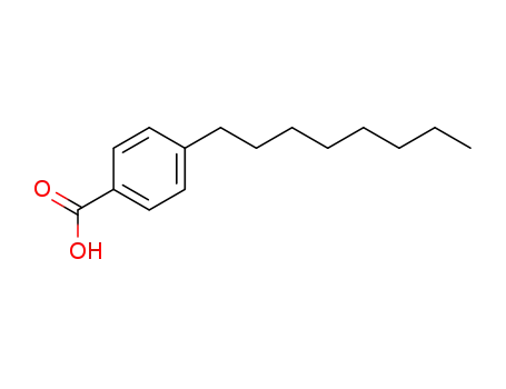 Molecular Structure of 3575-31-3 (4-N-OCTYLBENZOIC ACID)
