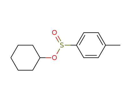 Molecular Structure of 23730-24-7 (cyclohexyl 4-methylbenzenesulfinate)