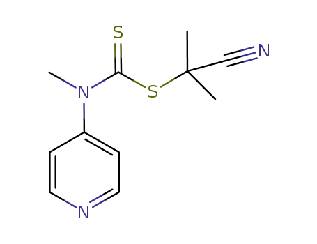 2-cyanopropan-2-yl N-methyl-N-(pyridin-4-yl)carbamodithioate