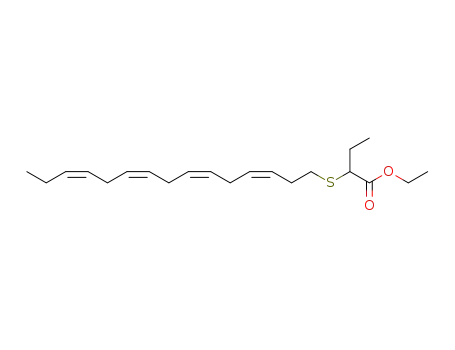 ethyl (all-Z)-2-ethyl-3-thia-6,9,12,15-octadecatetraenoate