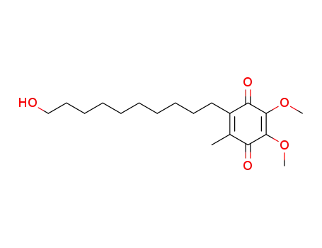 Molecular Structure of 58186-27-9 (Idebenone)