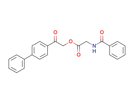 hippuric acid-(4-phenyl-phenacyl ester)