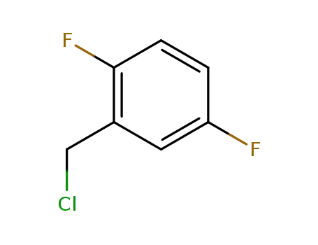 Molecular Structure of 495-07-8 (2,5-DIFLUOROBENZYL CHLORIDE)