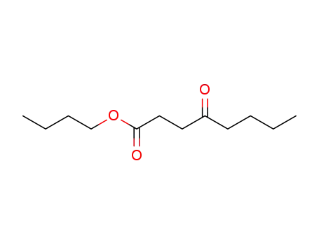 Molecular Structure of 18688-70-5 (Octanoic acid, 4-oxo-, butyl ester)