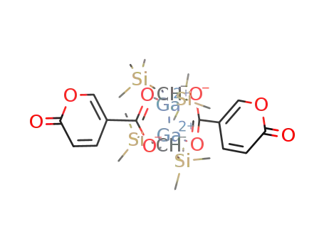 Ga2(CH(SiMe3)2)2(2-oxo-2H-pyran-5-carboxylate)2