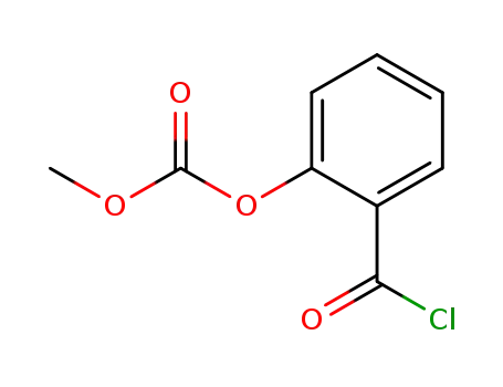 Molecular Structure of 92505-60-7 (Carbonic acid, methyl ester, ester with salicyloyl chloride (7CI))
