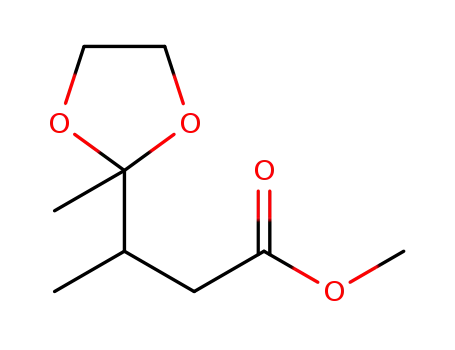 methyl 3-(2-methyl-1,3-dioxolan-2-yl)butanoate