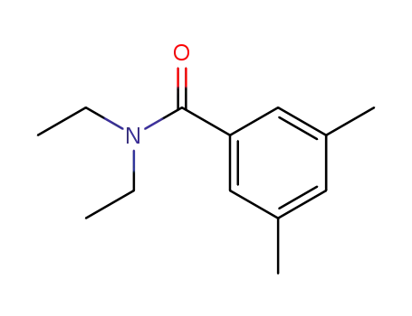 Molecular Structure of 15930-57-1 (Benzamide, N,N-diethyl-3,5-dimethyl-)