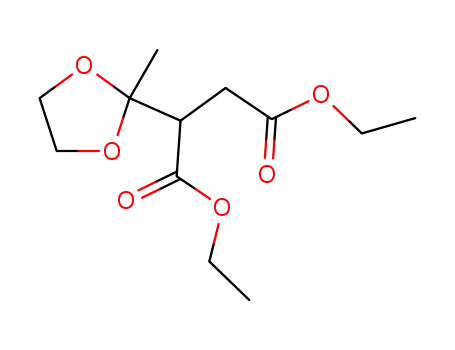 (2-methyl-[1,3]dioxolan-2-yl)-succinic acid diethyl ester