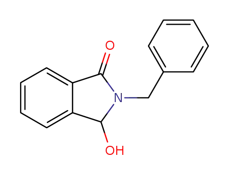 Molecular Structure of 17448-14-5 (2-benzyl-3-hydroxy-1-isoindolinone)