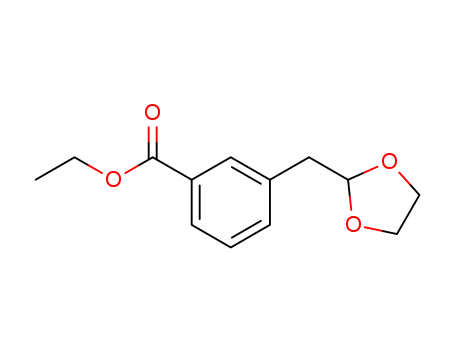 ETHYL 3-(1,3-DIOXOLAN-2-YLMETHYL)BENZOATE