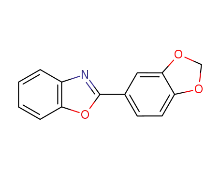 Benzoxazole, 2-(1,3-benzodioxol-5-yl)-