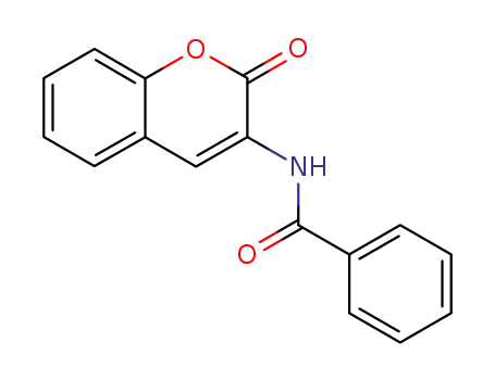 Molecular Structure of 2549-08-8 (N-(2-oxo-2H-chromen-3-yl)benzamide)