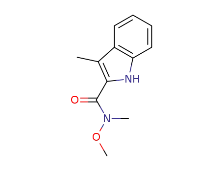 N-methoxy-N,3-dimethyl-1H-indole-2-carboxamide
