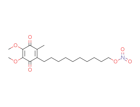 10-(4,5-dimethoxy-2-methyl-3,6-dioxocyclohexa-1,4-dienyl)decyl nitrate