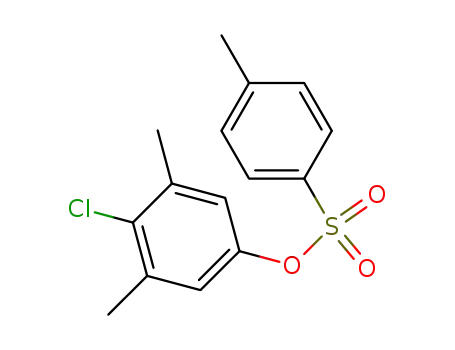 Molecular Structure of 19545-94-9 (Phenol, 4-chloro-3,5-dimethyl-, 4-methylbenzenesulfonate)