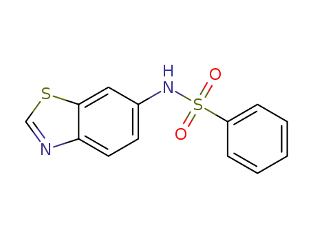 N-benzothiazol-6-ylbenzenesulfonamide