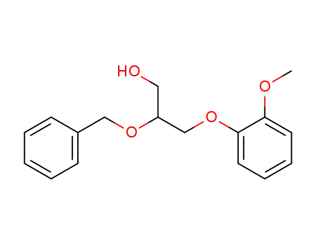 1-Hydroxy-2-benzyloxy-3-(2-methoxy-phenoxy)-propan