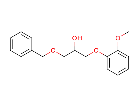 1-benzyloxy-3-(2-methoxy-phenoxy)-propan-2-ol