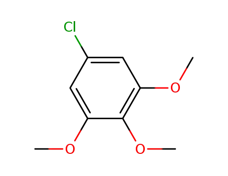 Molecular Structure of 2675-80-1 (1-chloro-2,3,4-trimethoxy-benzene)