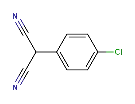 Molecular Structure of 32122-64-8 (Propanedinitrile, (4-chlorophenyl)-)