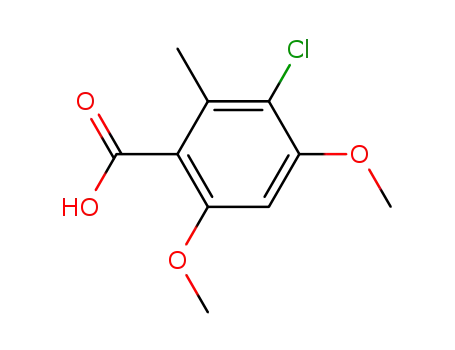 5-chloro-2,4-dimethoxy-6-methylbenzoic acid