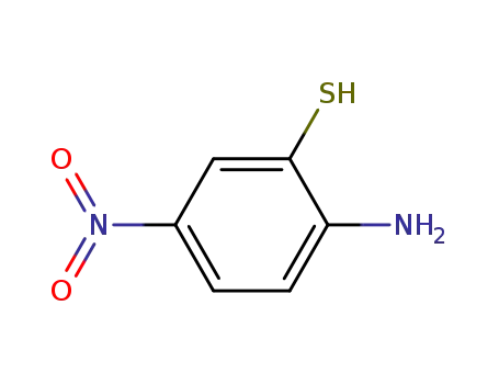 Molecular Structure of 23451-98-1 (2-Amino-5-nitrobenzenethiol)