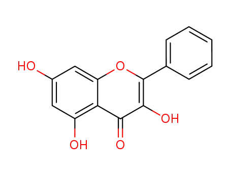 Molecular Structure of 548-83-4 (Galangin)