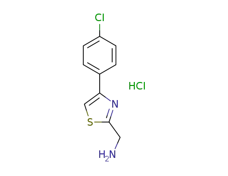 [4-(4-chlorophenyl)thiazol-2-yl]methylamine hydrochloride