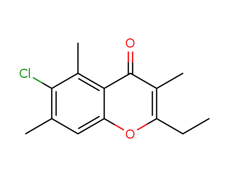 6-chloro-2-ethyl-3,5,7-trimethyl-4H-chromen-4-one