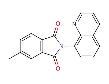 5-methyl-2-(quinolin-8-yl)isoindoline-1,3-dione