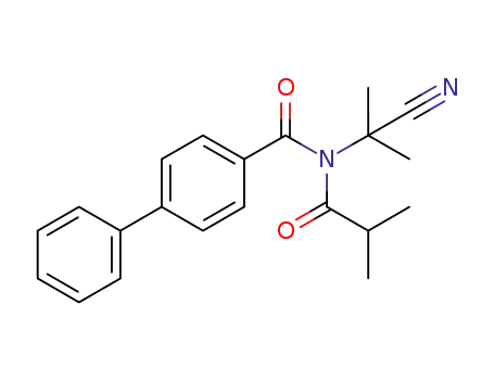 N-(2-cyanopropan-2-yl)-N-isobutyrylbiphenyl-4-carboxamide