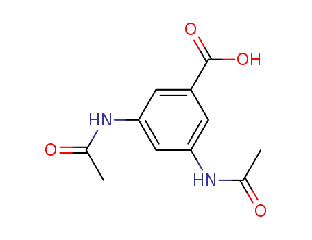 Molecular Structure of 7743-39-7 (3,5-bis(acetylamino)benzoic acid)