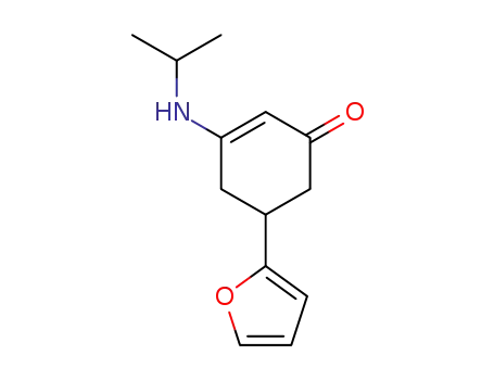 5-furan-2-yl-3-isopropylaminocyclohex-2-enone