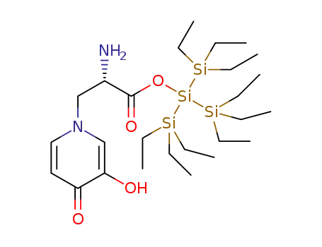 mimosine tris(triethylsilyl)silyl ester