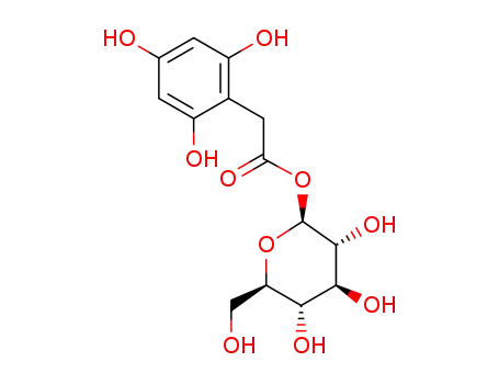 2,4,6-trihydroxyphenylacetylglucoside