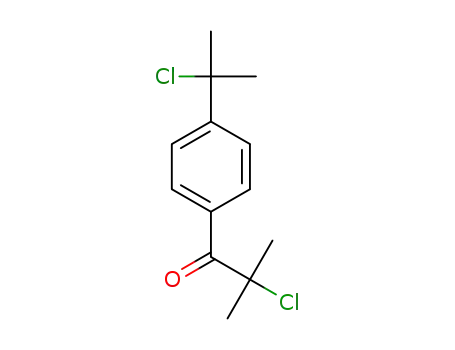 2-chloro-1-(4-(2-chloropropan-2-yl)phenyl)-2-methylpropan-1-one