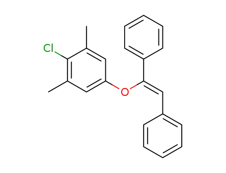 (Z)-(1-(4-chloro-3,5-dimethylphenoxy)ethene-1,2-diyl)dibenzene