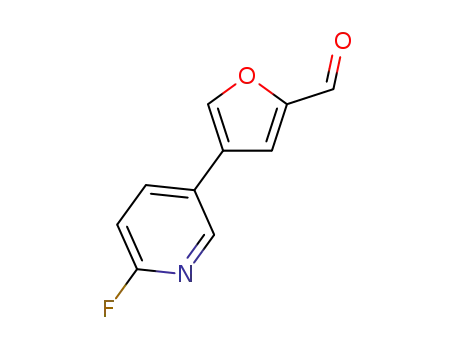 4-(6-fluoropyridin-3-yl)furan-2-carbaldehyde
