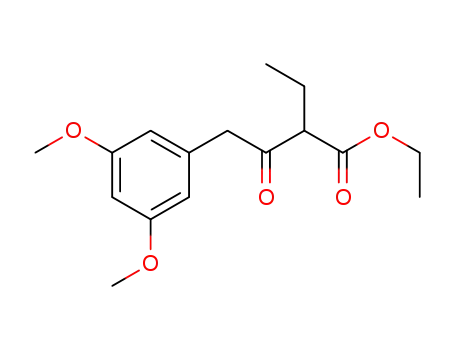 ethyl 4-(3,5-dimethoxyphenyl)-2-ethyl-3-oxobutyrate