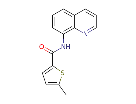 5-methyl-N-(quinolin-8-yl)thiophene-2-carboxamide