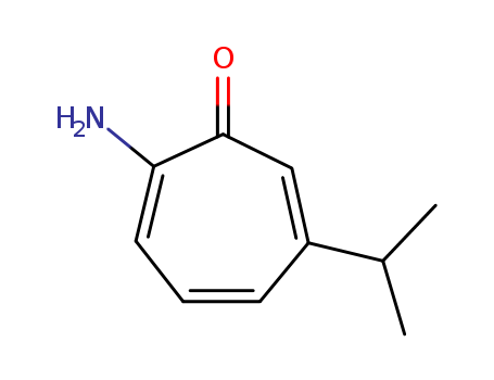 2,4,6-CYCLOHEPTATRIEN-1-ONE,2-AMINO-6-(ISOPROPYL)-