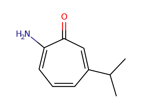 2,4,6-Cycloheptatrien-1-one,2-amino-6-(1-methylethyl)-(9CI)