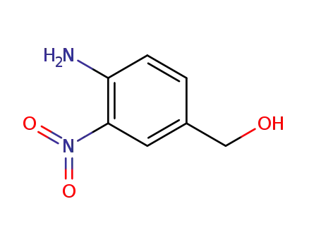Molecular Structure of 63189-97-9 (Benzenemethanol, 4-amino-3-nitro-)