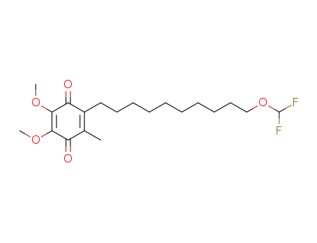 2-(10-(difluoromethoxy)decyl)-5,6-dimethoxy-3-methylcyclohexa-2,5-diene-1,4-dione
