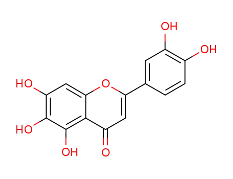 Molecular Structure of 18003-33-3 (6-hydroxyluteolin)