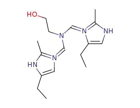 N,N'-bis(2-ethyl-5-methylimidazole-4-methylene)ethanolamine