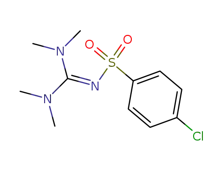 1,1,3,3-Tetra-methyl-2-(p-chlor-benzolsulfonyl)-guanidin