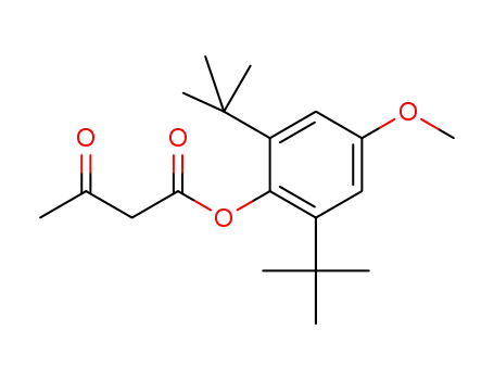 2,6-di-tert-butyl-4-methoxyphenyl 3-oxobutanoate