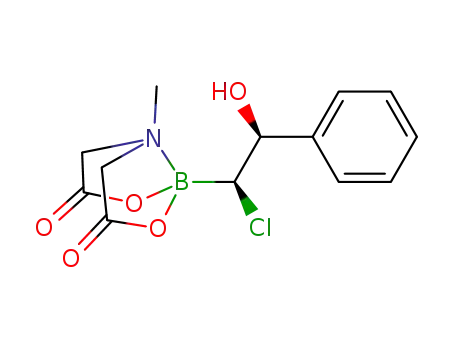 2-(1-chloro-2-hydroxy-2-phenylethyl)-6-methyl-1,3,6,2-dioxazaborocane-4,8-dione